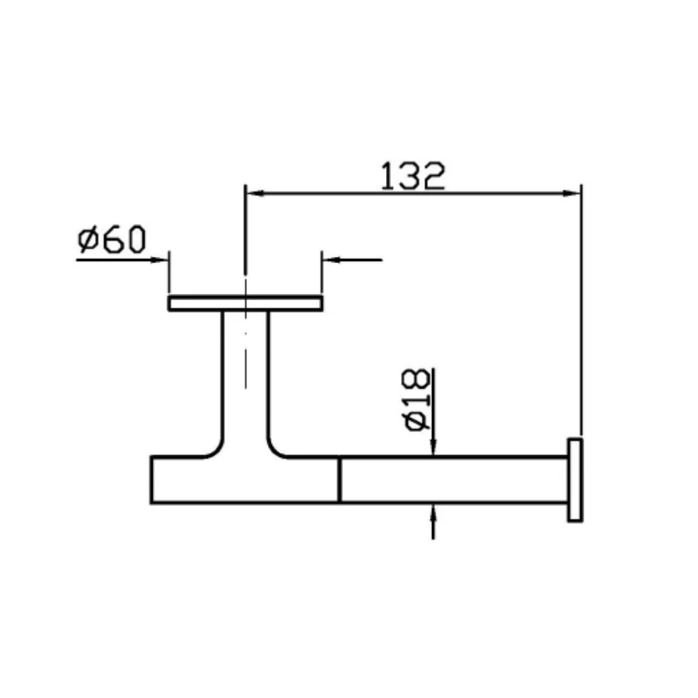 Zucchetti Pan S Roll holder ZAC630
