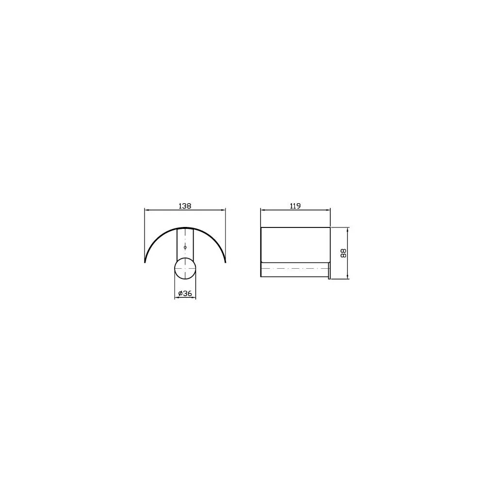 Zucchetti Isy22 Toilet Roll Holder with Lid ZAF131