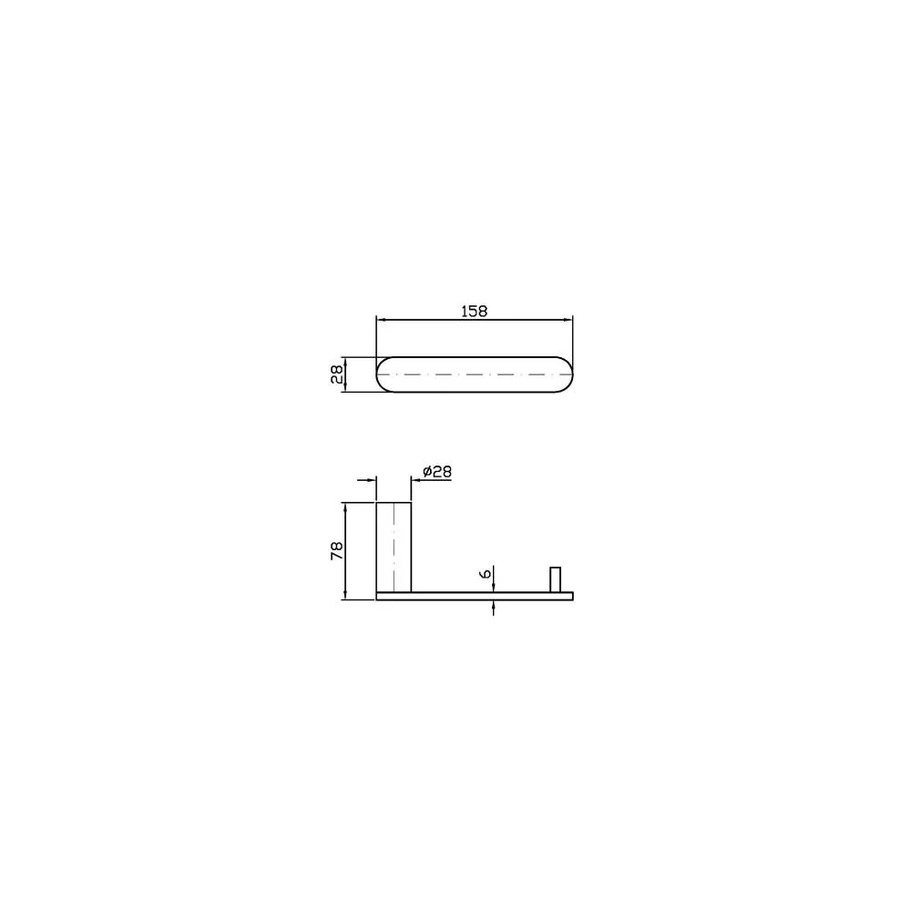 Zucchetti Isy22 Paper Roll Holder ZAF132
