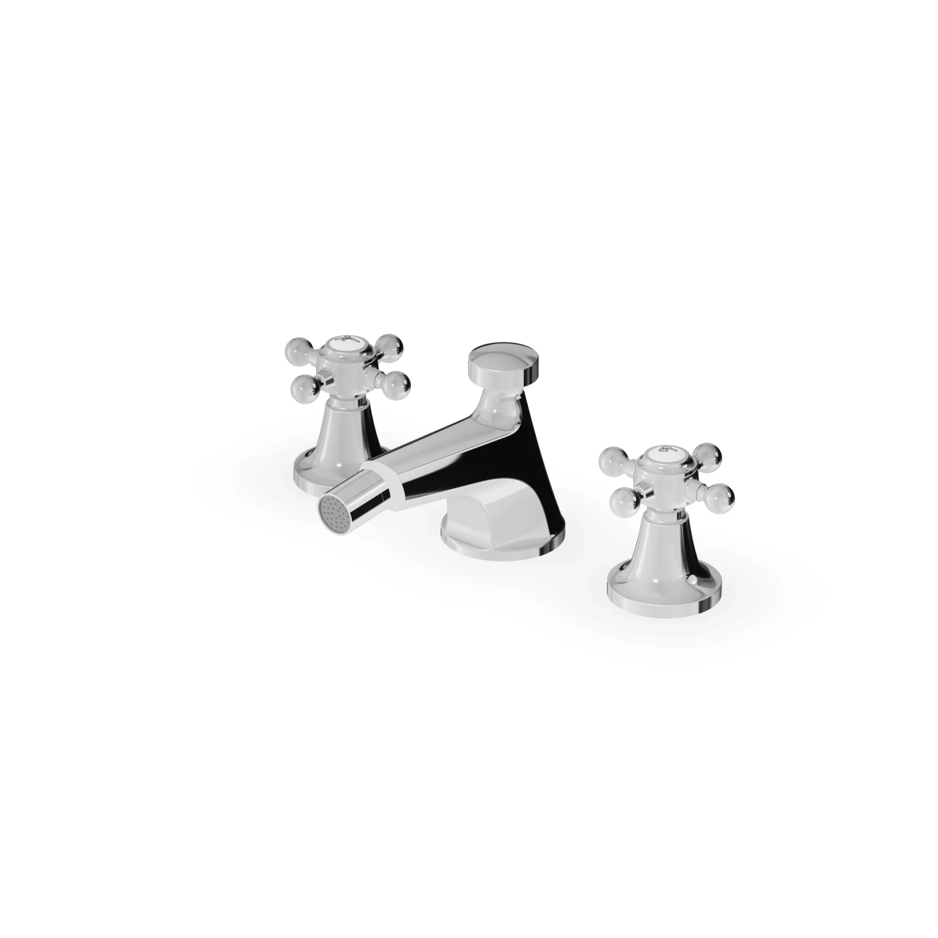 Zucchetti Agorà 3 Holes Bidet Tap ZAG370
