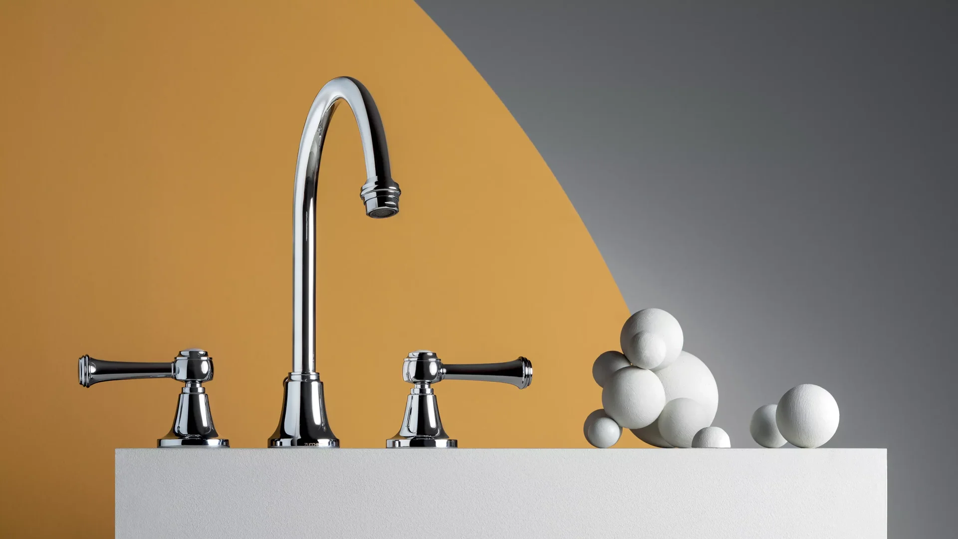 Zucchetti Agorà Classic 3 Holes Sink Tap ZAL406