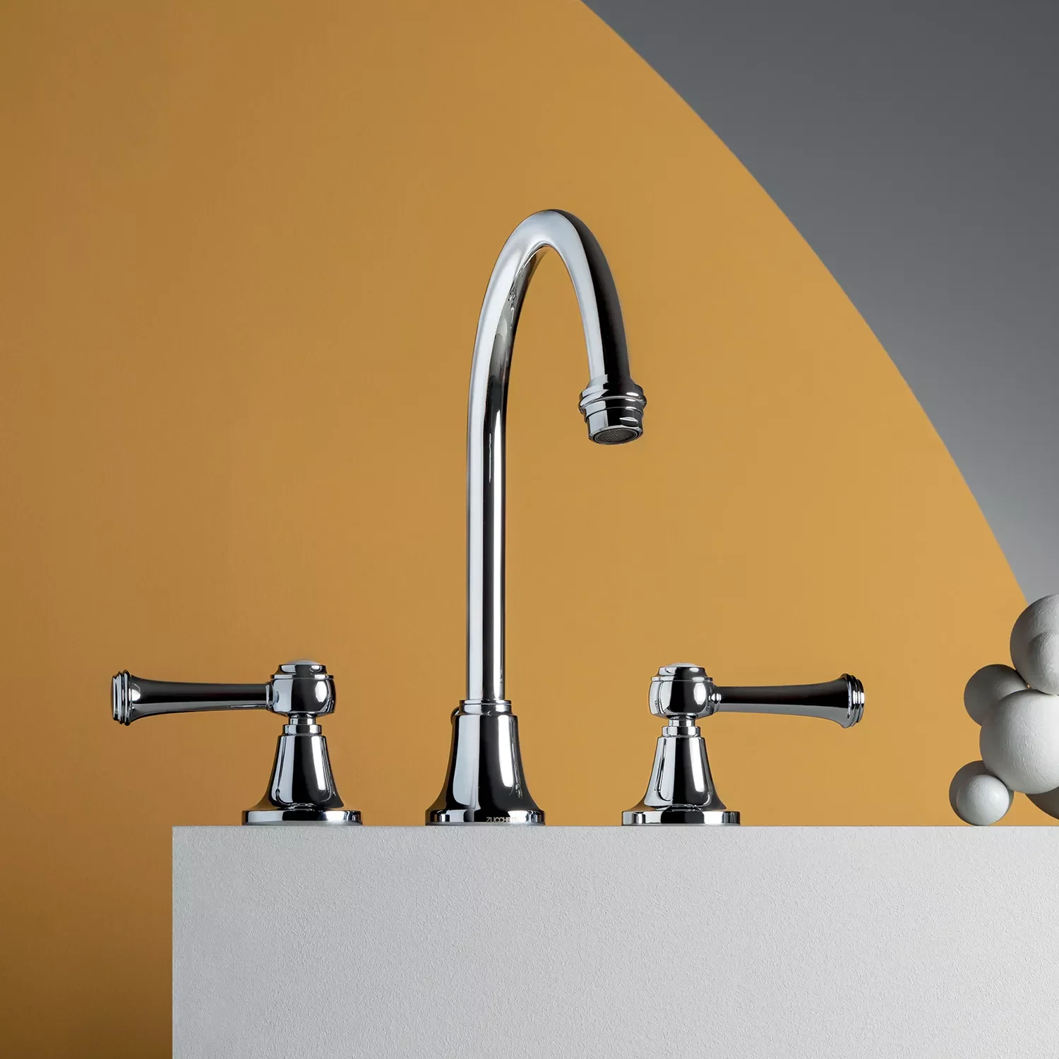 Zucchetti Agorà Classic 3 Holes Sink Tap ZAL406