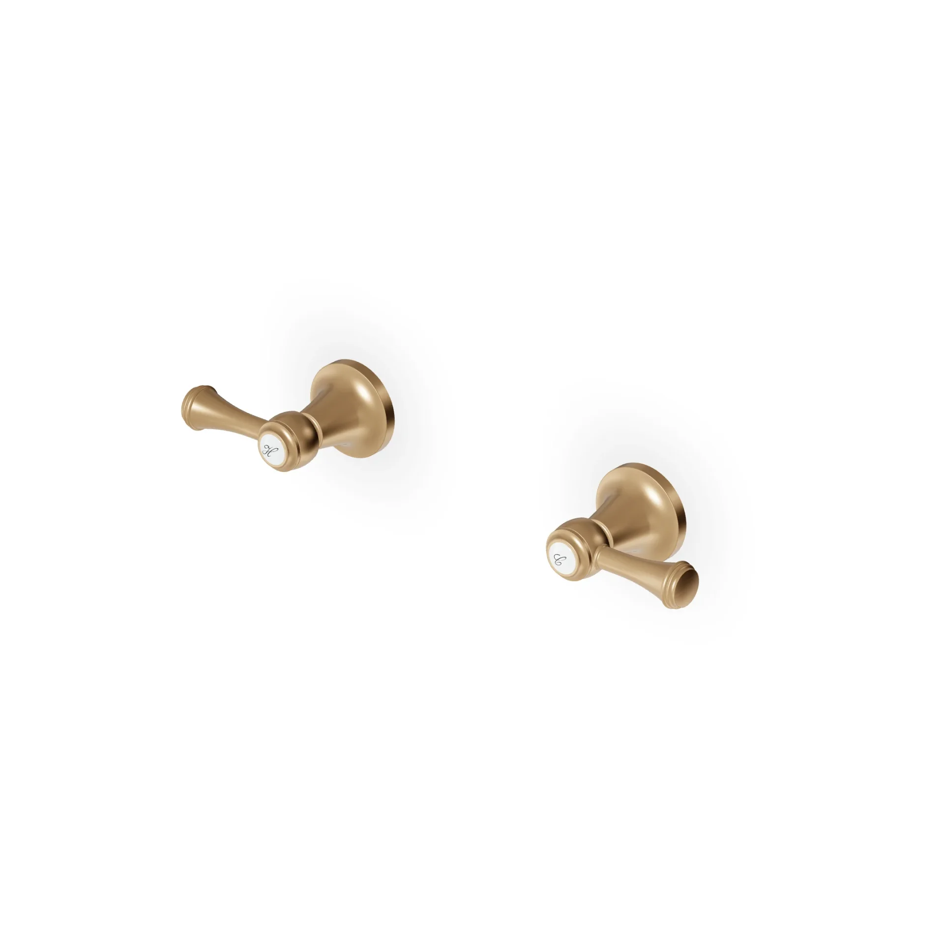 Zucchetti Agorà Classic Wall Mounted Shower Mixers + Recessed Part ZAL738+R99503