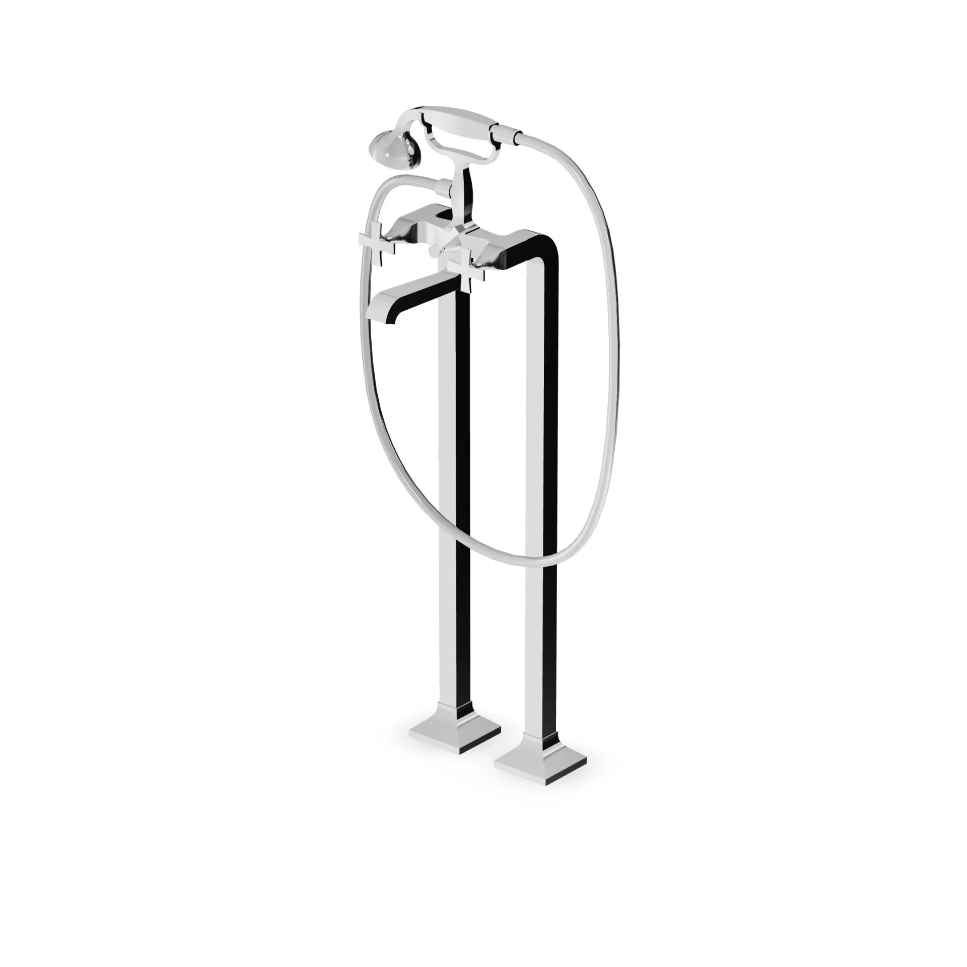 Zucchetti Bellagio Tub Tap + Recessed Part ZB1247+R99657