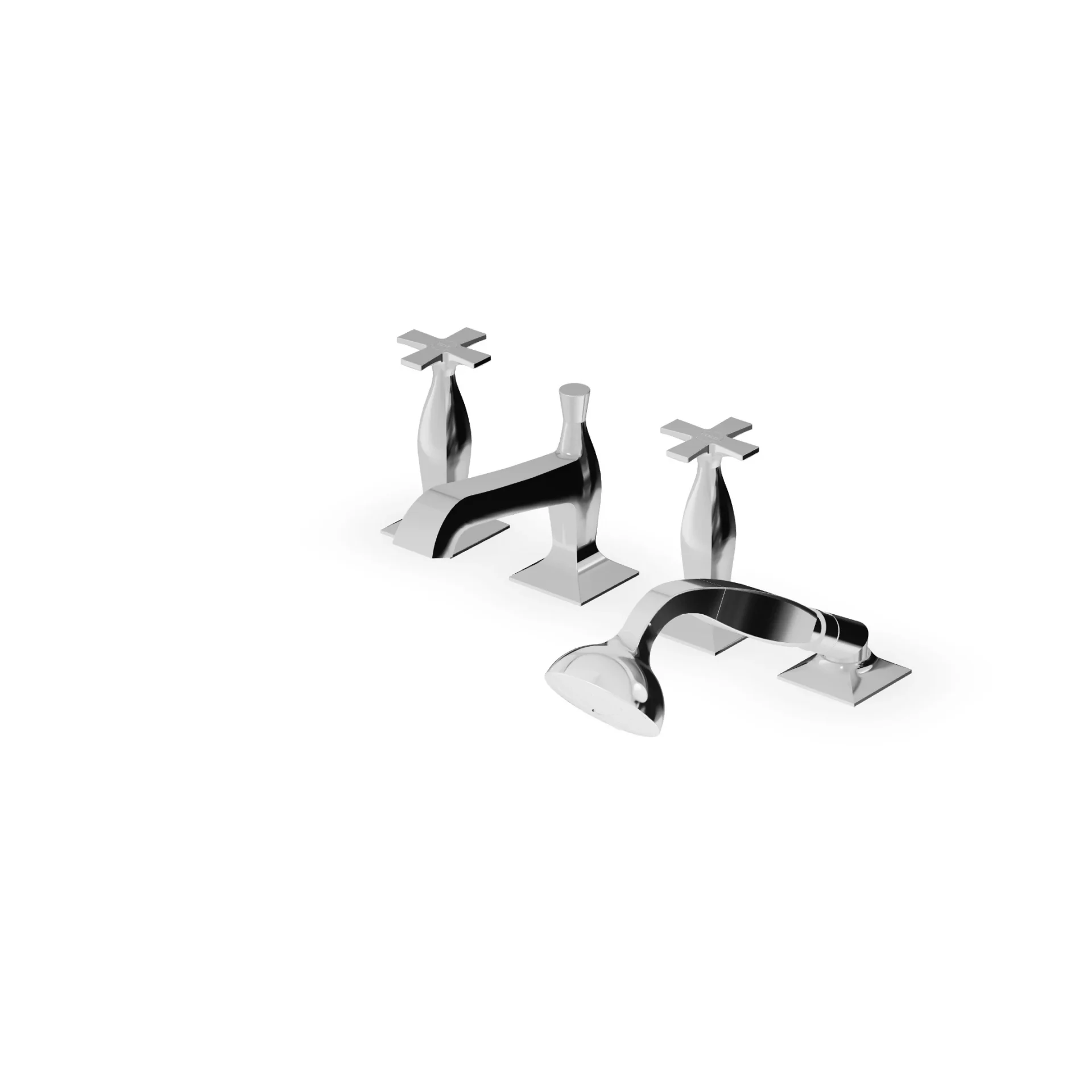 Zucchetti Bellagio Deck Mounted Tub Group ZB1441