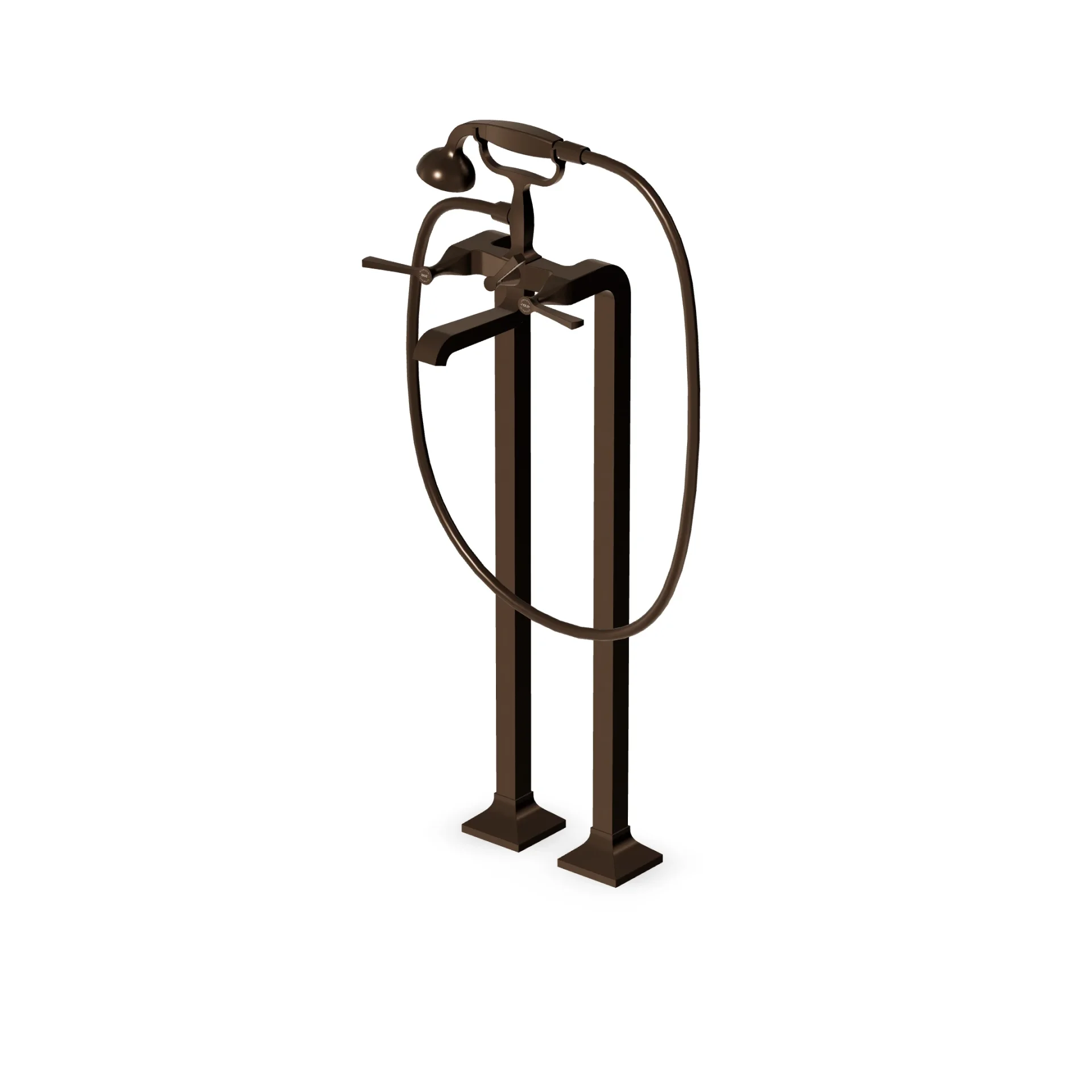 Zucchetti Bellagio Tub Tap + Recessed Part ZB2247+R99657