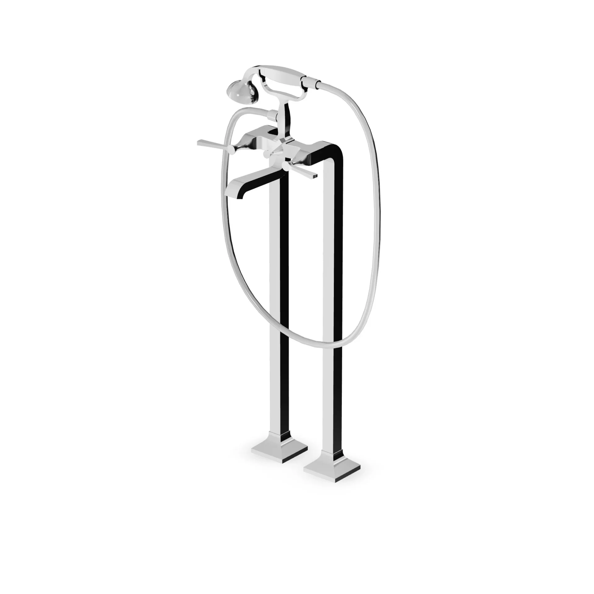 Zucchetti Bellagio Tub Tap + Recessed Part ZB2247+R99657