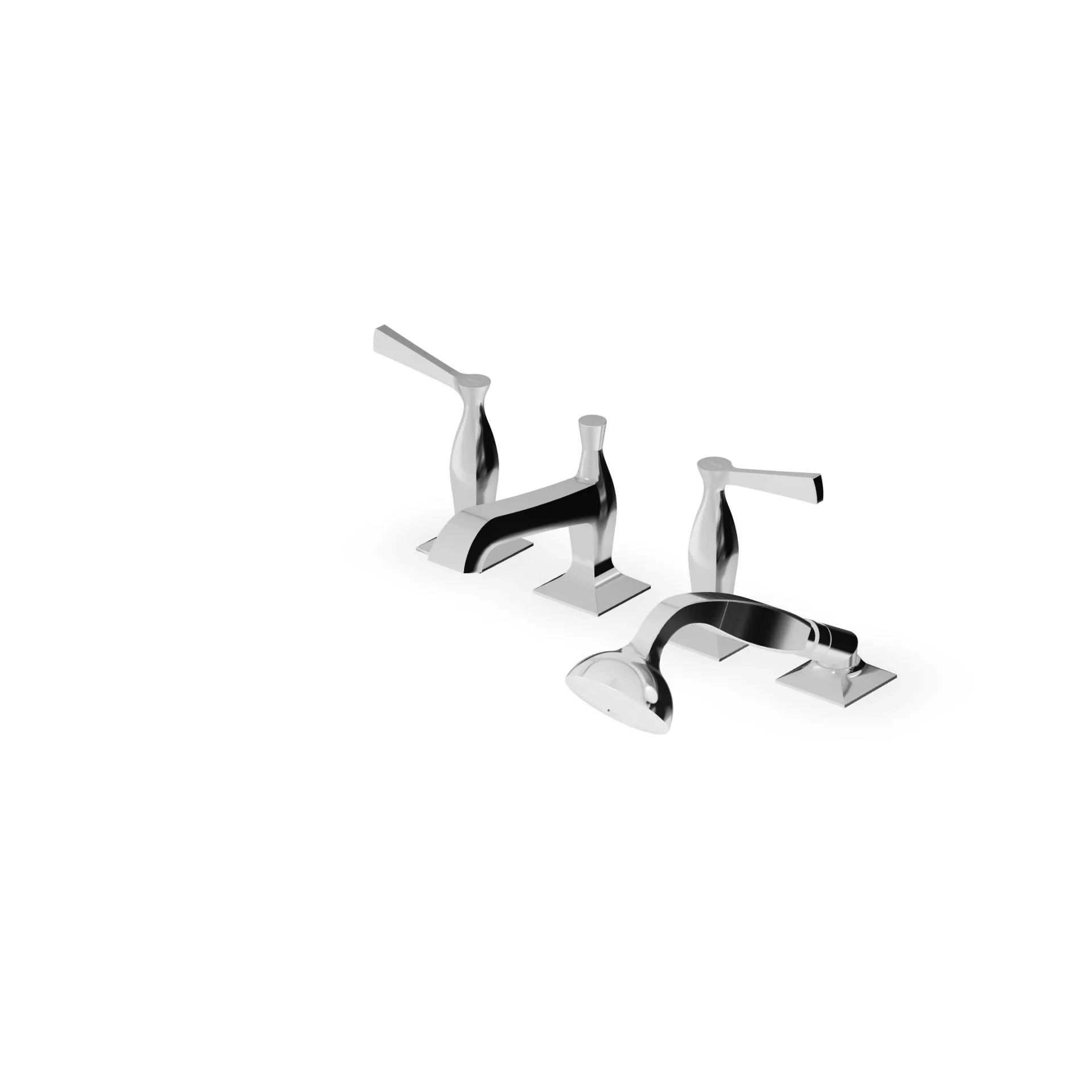 Zucchetti Bellagio Deck Mounted Tub Group ZB2441