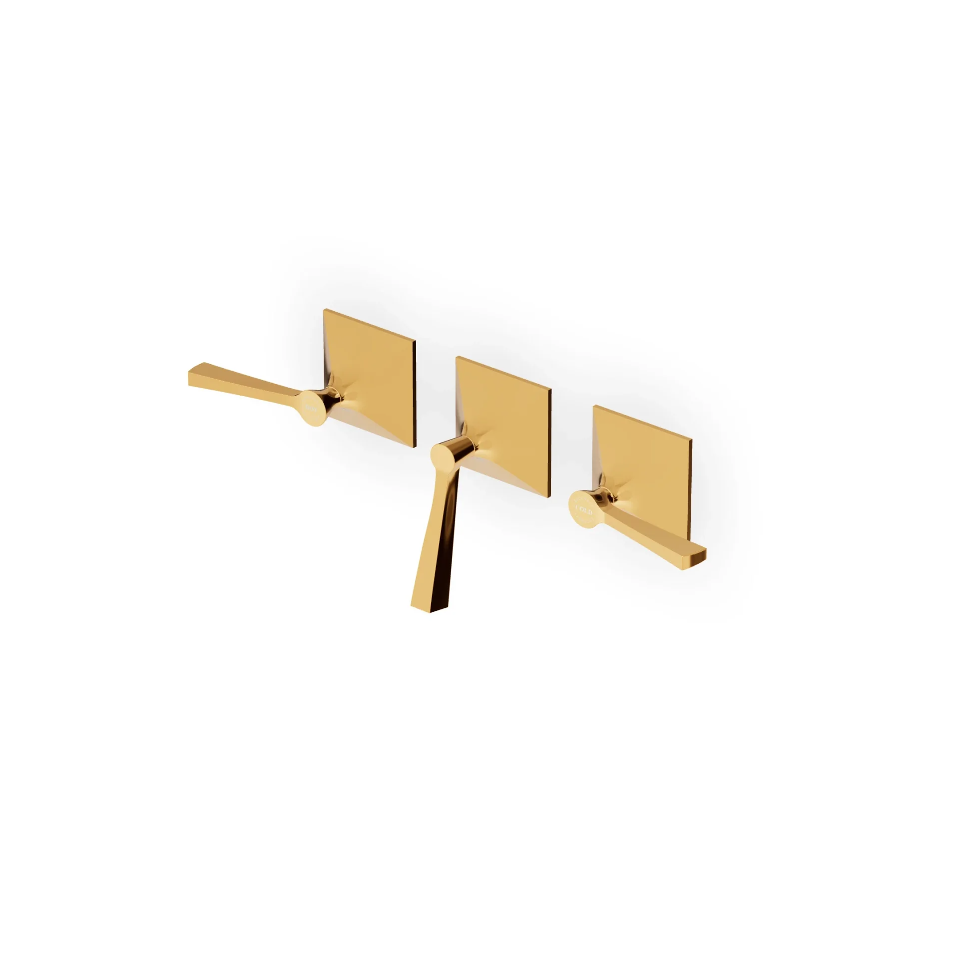 Zucchetti Bellagio 3 Holes Tub Tap + Recessed Part ZB2695+R99508