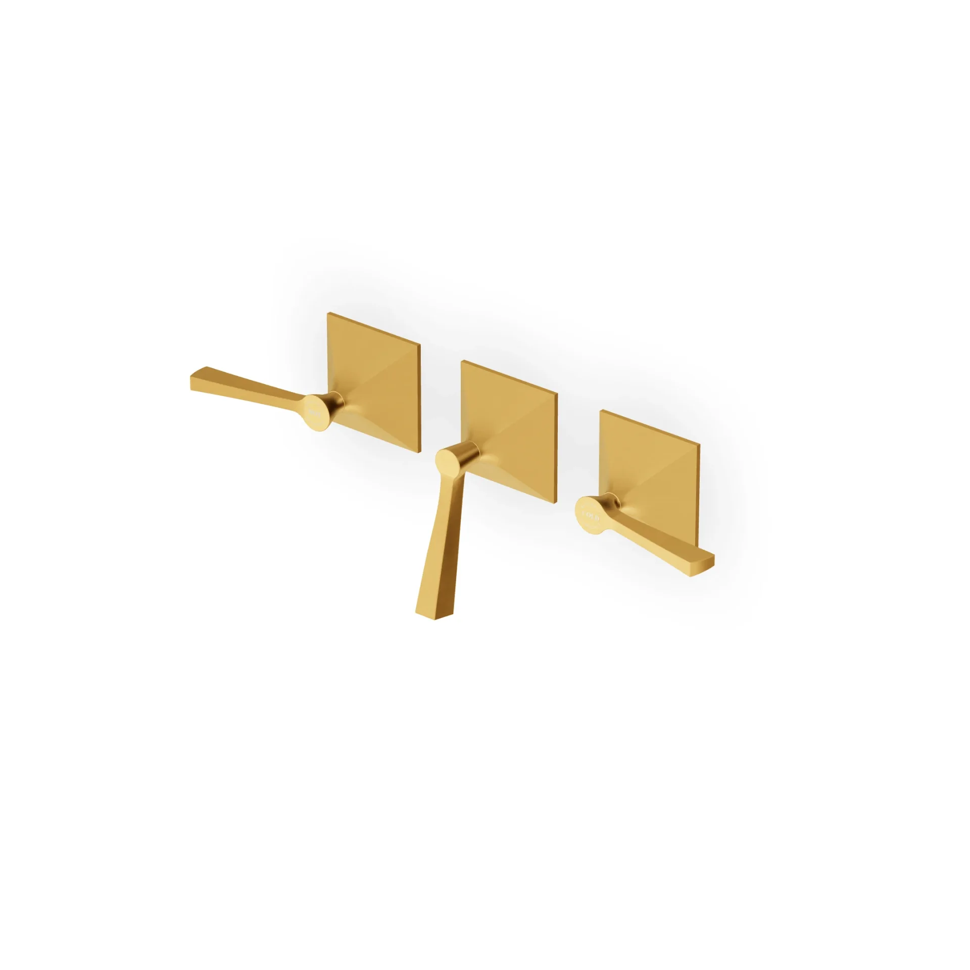 Zucchetti Bellagio 3 Holes Tub Tap + Recessed Part ZB2695+R99508