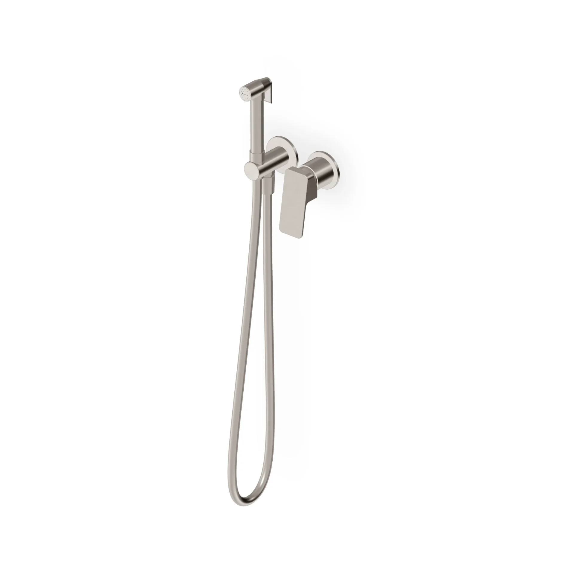 Zucchetti Jingle toilet/bidet hydrobrush complete with single-lever mixer ZIN417