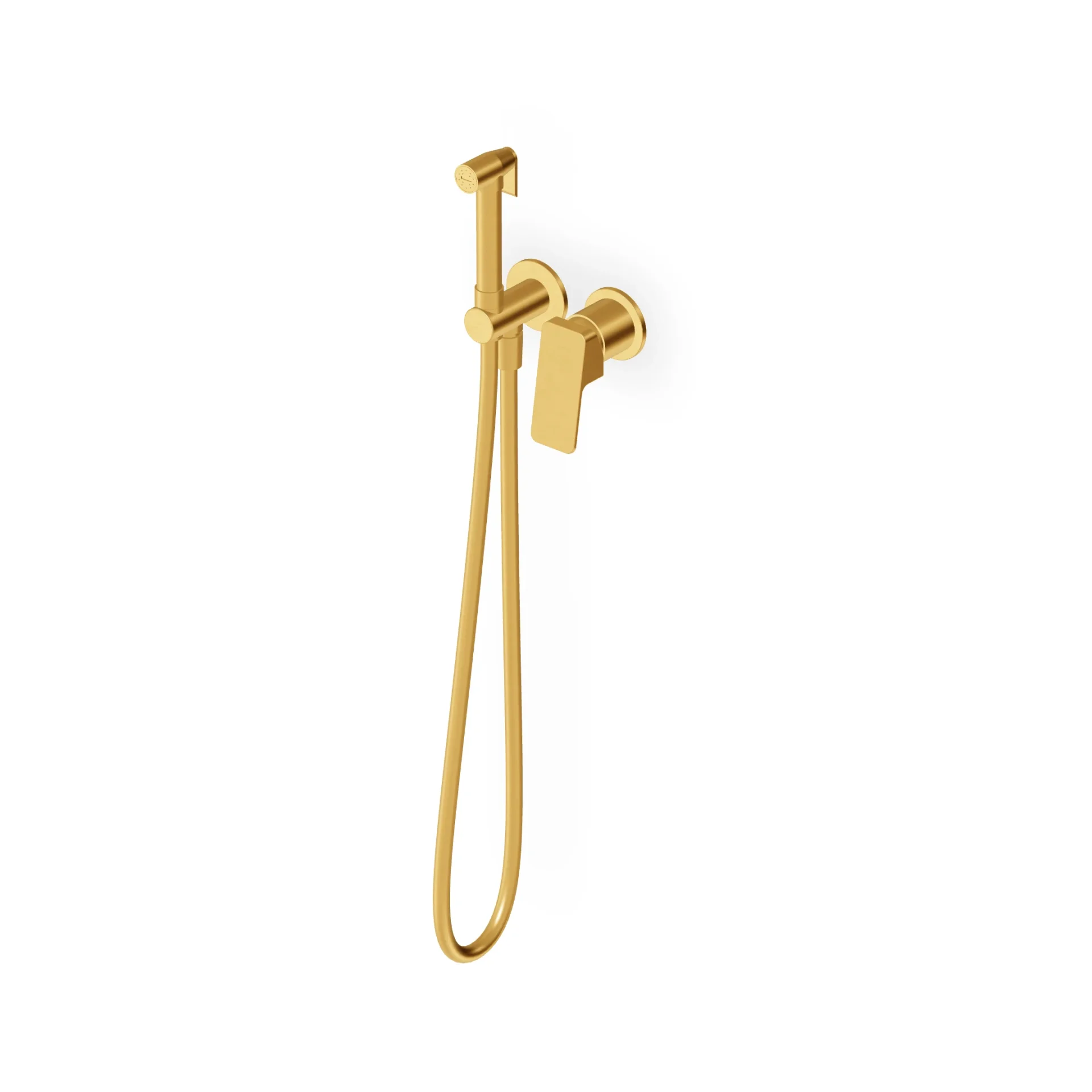 Zucchetti Jingle toilet/bidet hydrobrush complete with single-lever mixer ZIN417