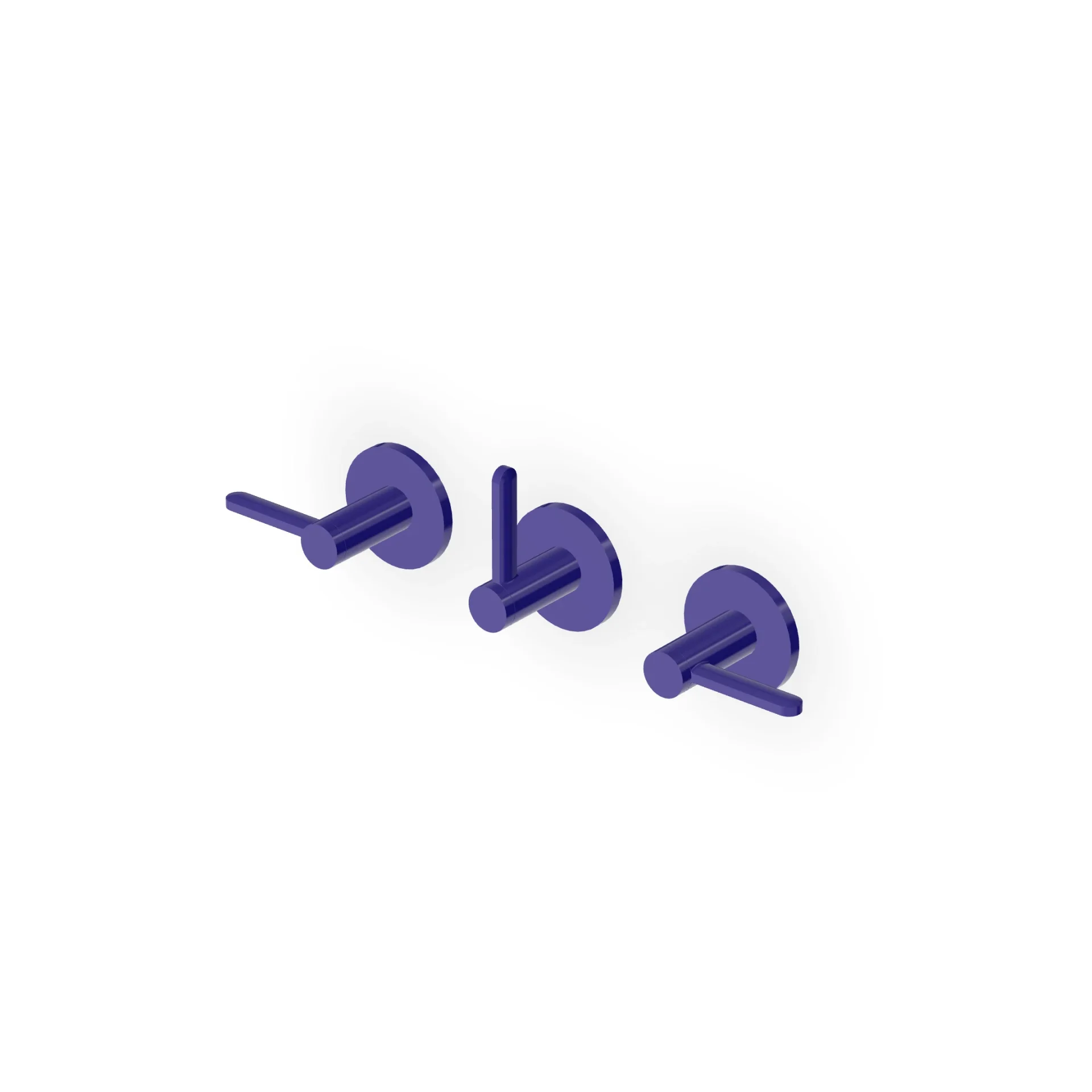 Zucchetti Isy22 3-hole bath-shower mixer ZIS3695