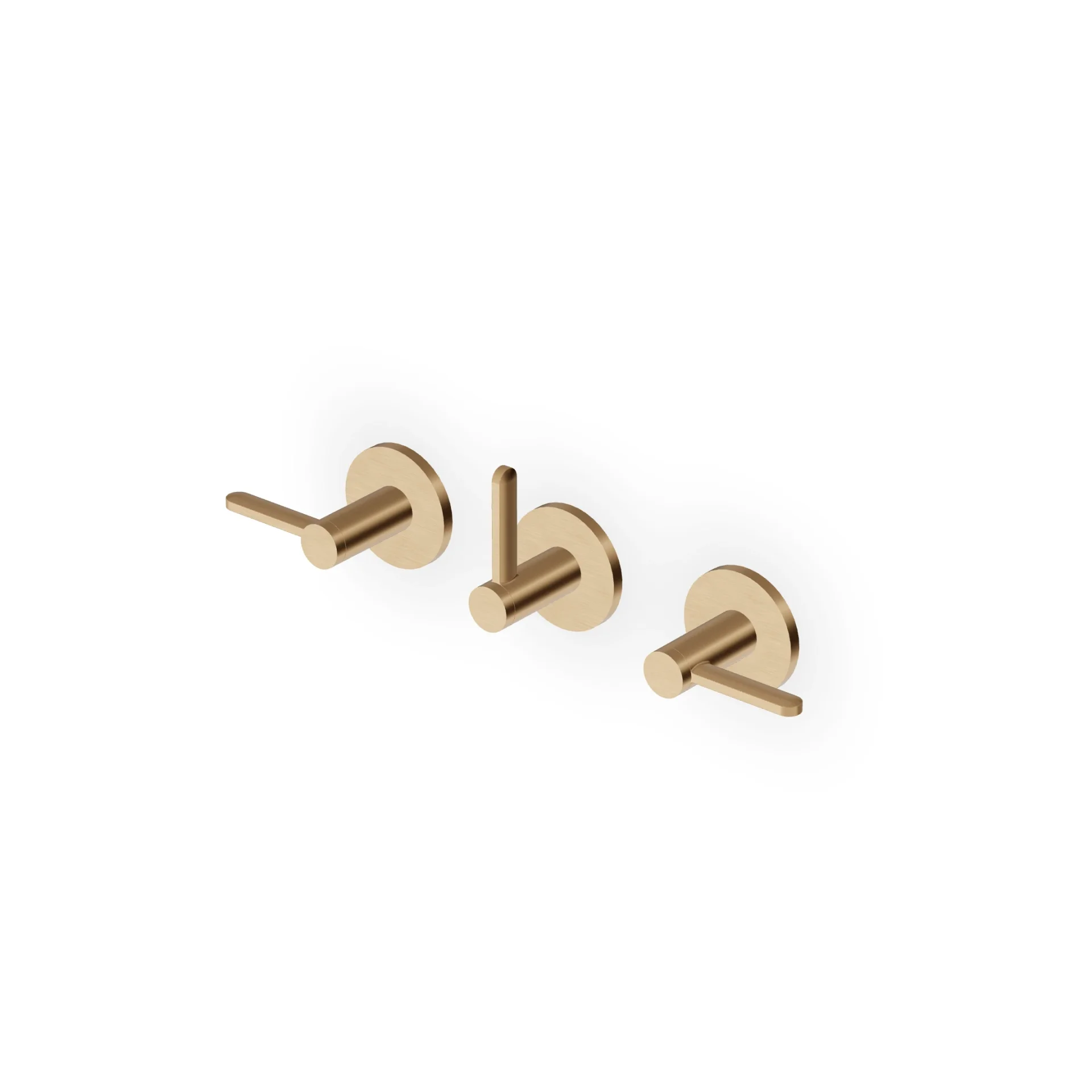 Zucchetti Isy22 3-hole bath-shower mixer ZIS3695