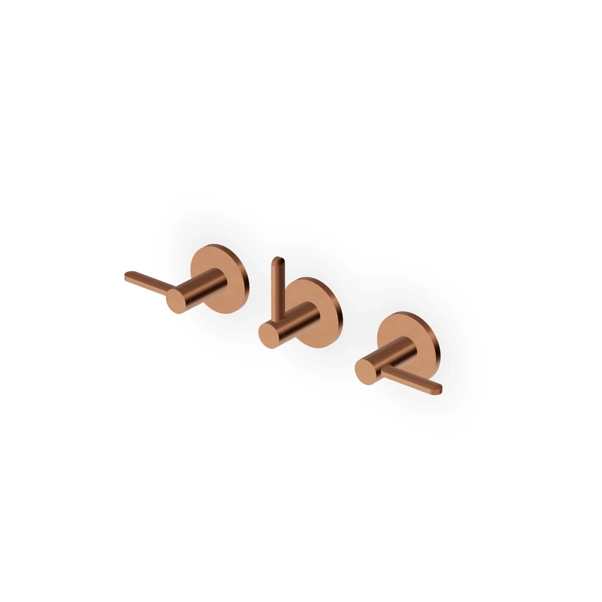 Zucchetti Isy22 3-hole bath-shower mixer ZIS3695