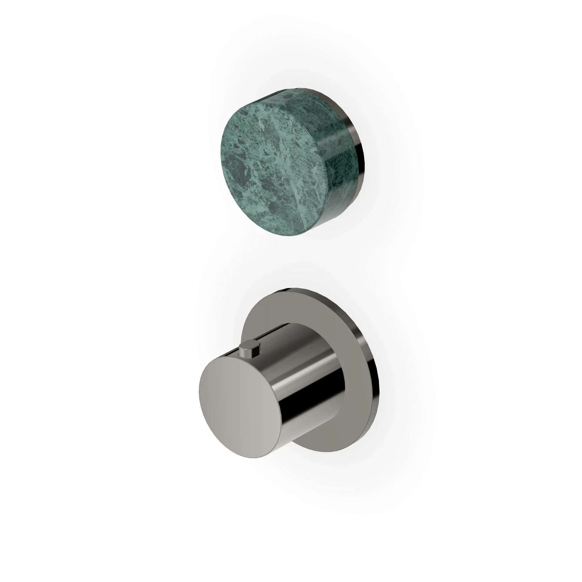 Zucchetti Isy22 Thermostatic Shower Mixer with Shut-Off Valve ZIS6801.C50