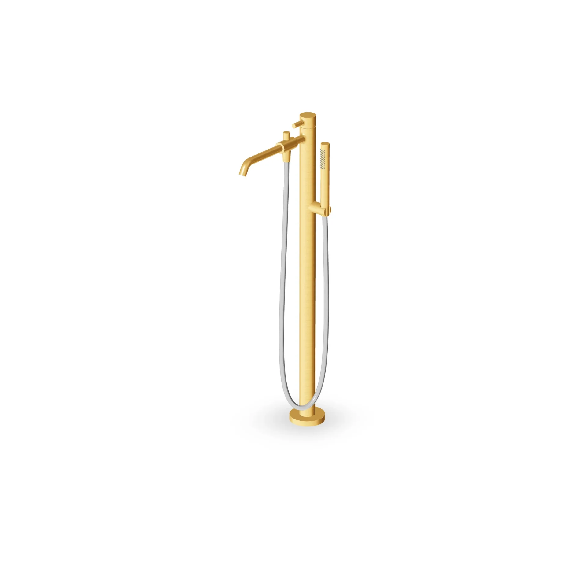 Zucchetti Pan Freestanding Tub Tap + Recessed Part ZP6622+R99676