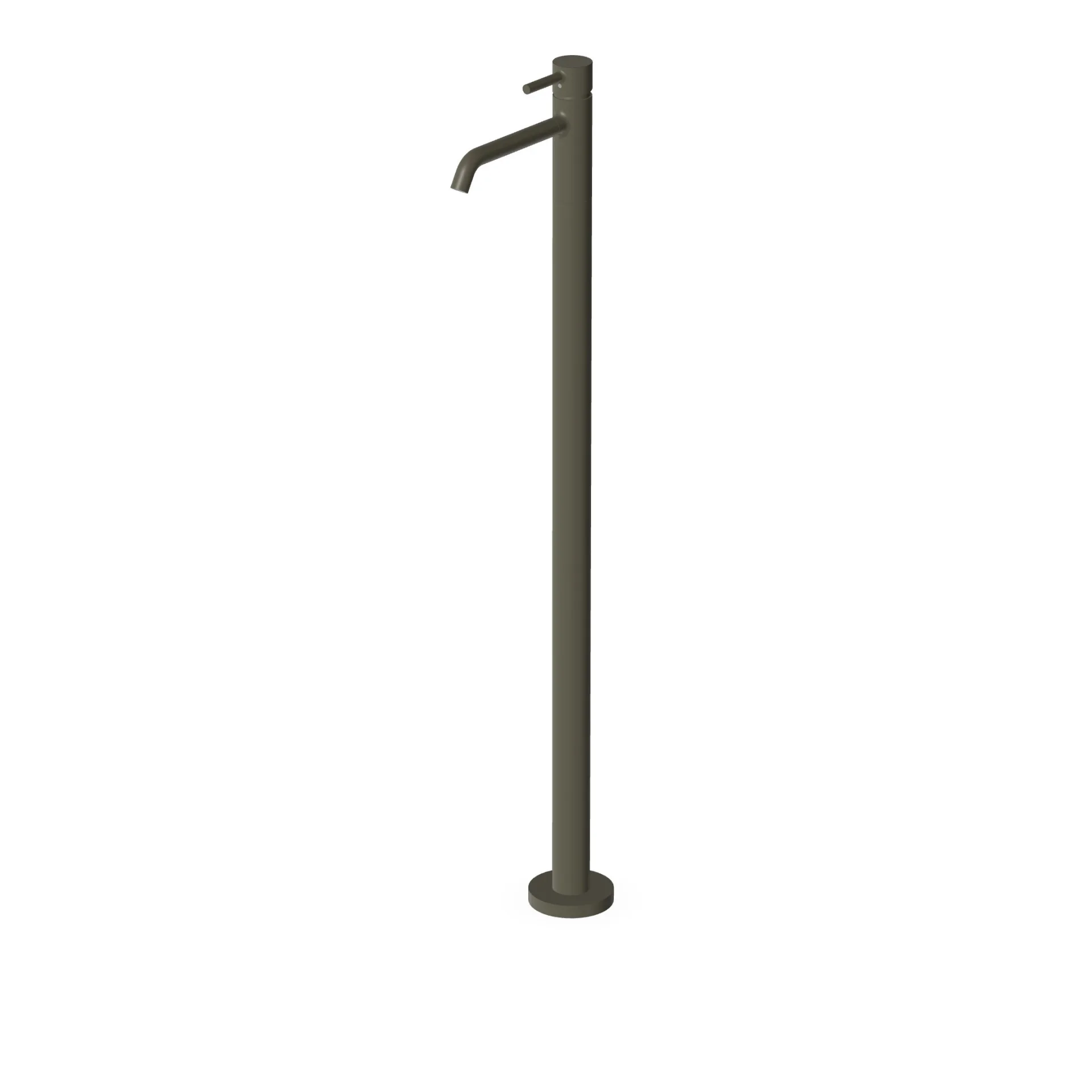 Zucchetti Pan S Freestanding Single Lever Basin Mixer ZPA251