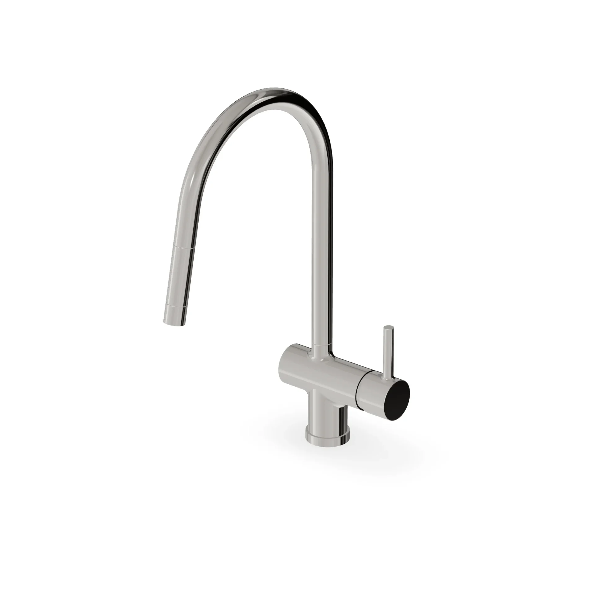 Zucchetti Pan S Single-lever mixer with swivel spout and pull-out shower ZPA285