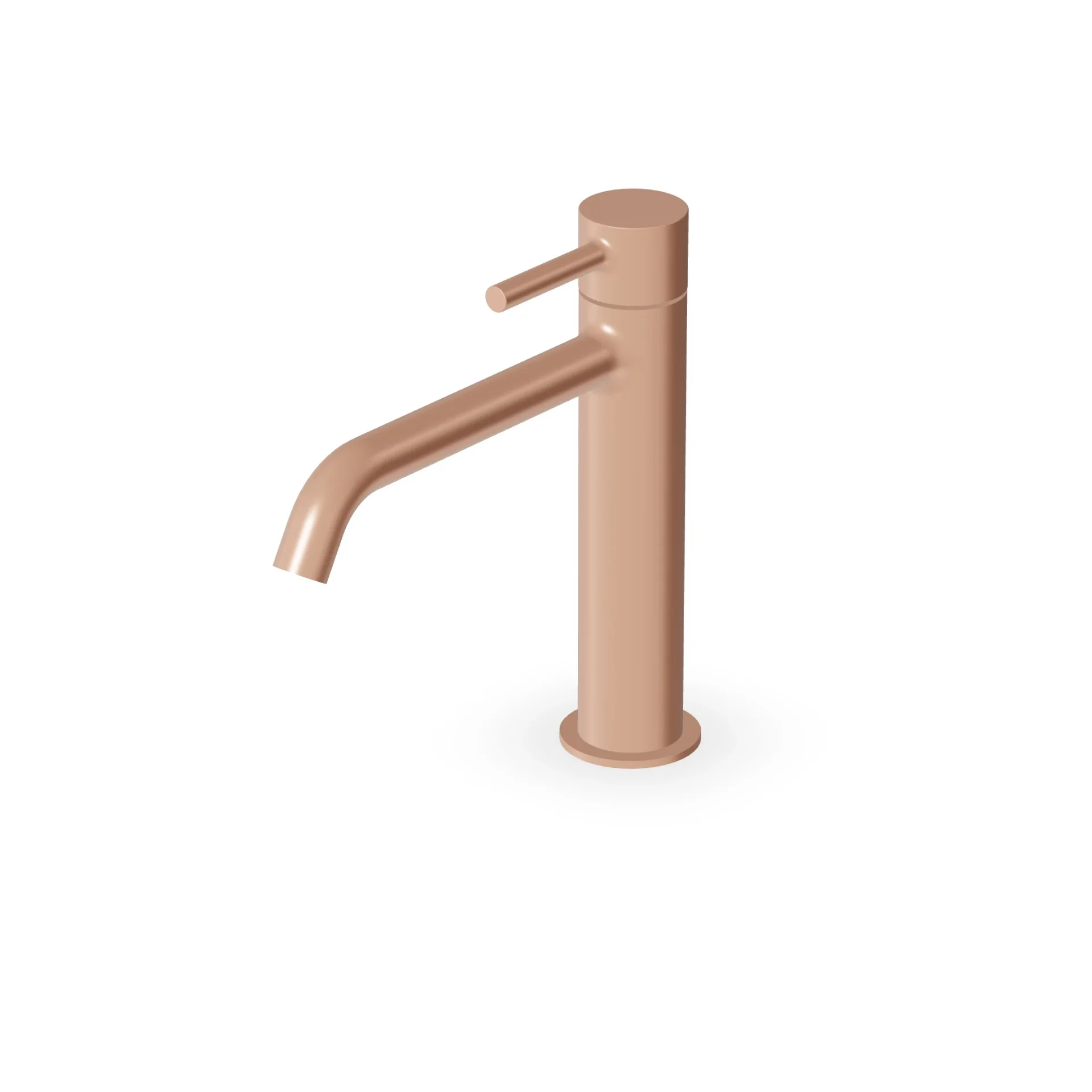 Zucchetti Pan S Single-lever basin mixer with extended spout ZPA553
