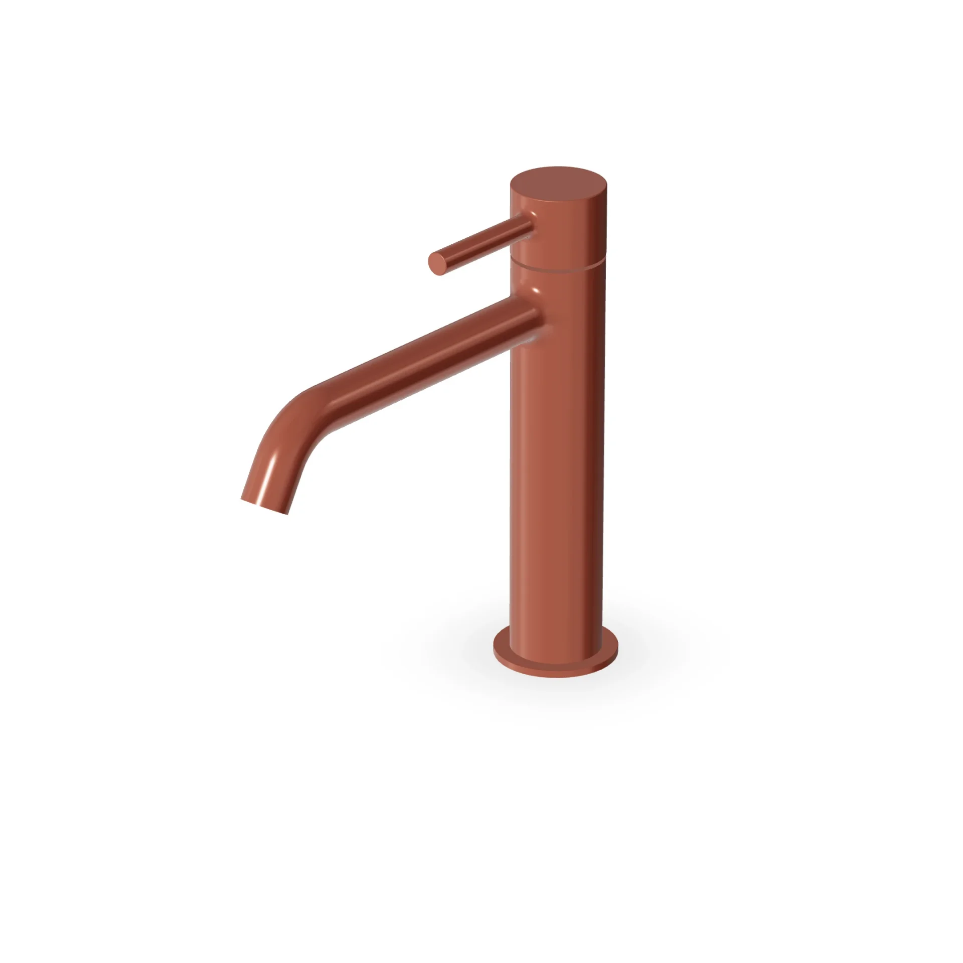 Zucchetti Pan S Single-lever basin mixer with extended spout ZPA553