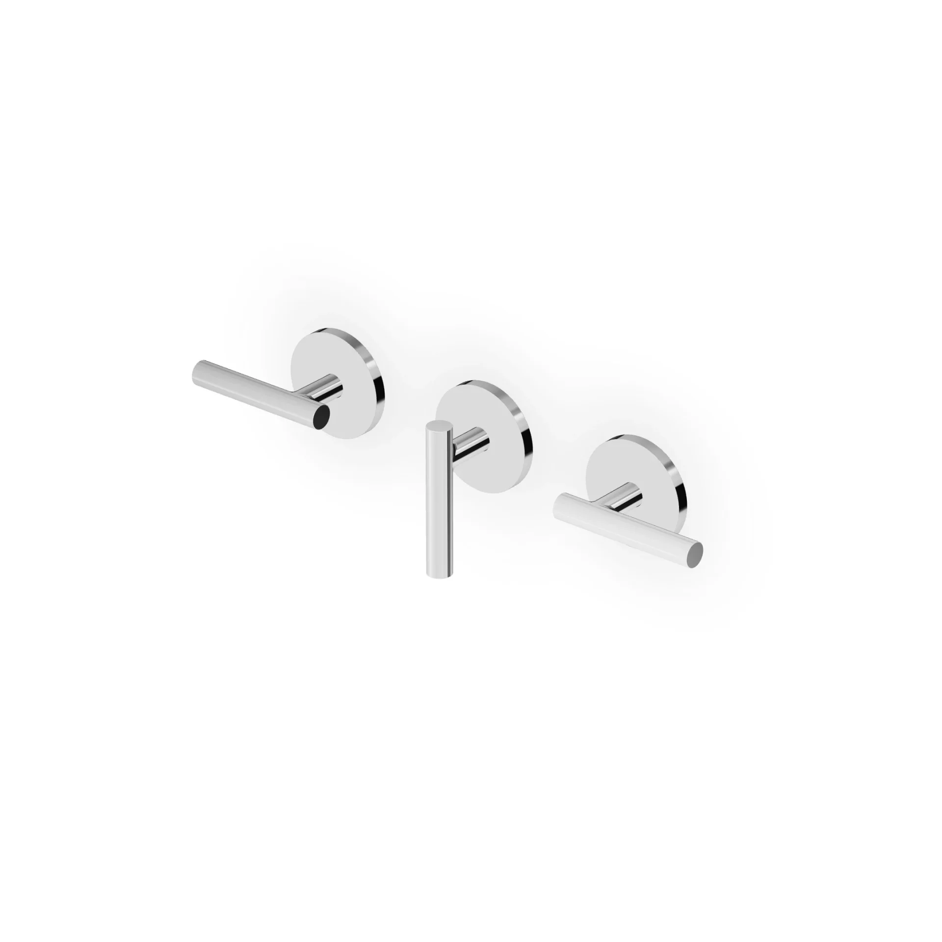 Zucchetti Pan S Three-hole bath-shower mixer ZPA5695