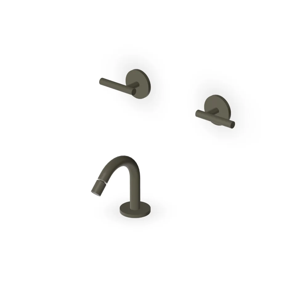 Zucchetti Pan S Bidet Mixer with Deck-Mounted Spout ZPA5775