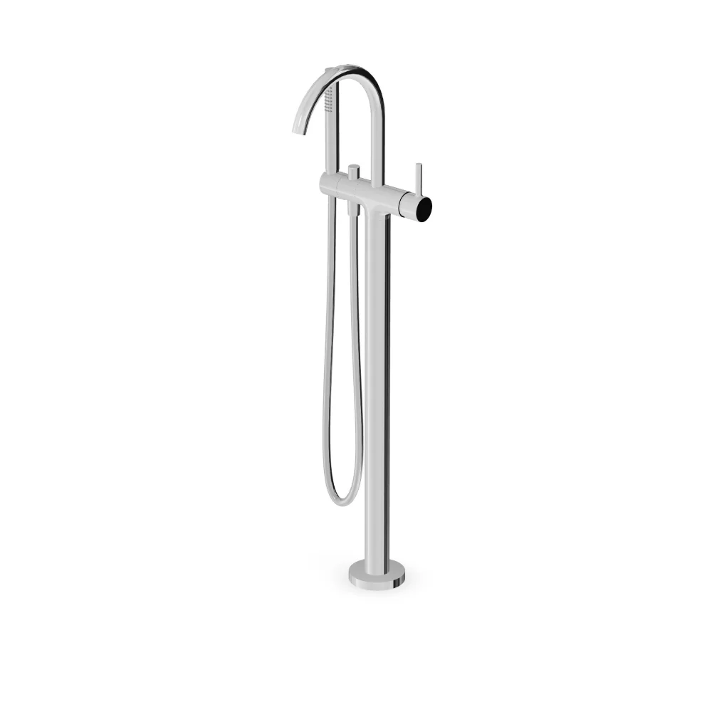 Zucchetti Pan S Single-lever bath mixer and shower set ZPA748