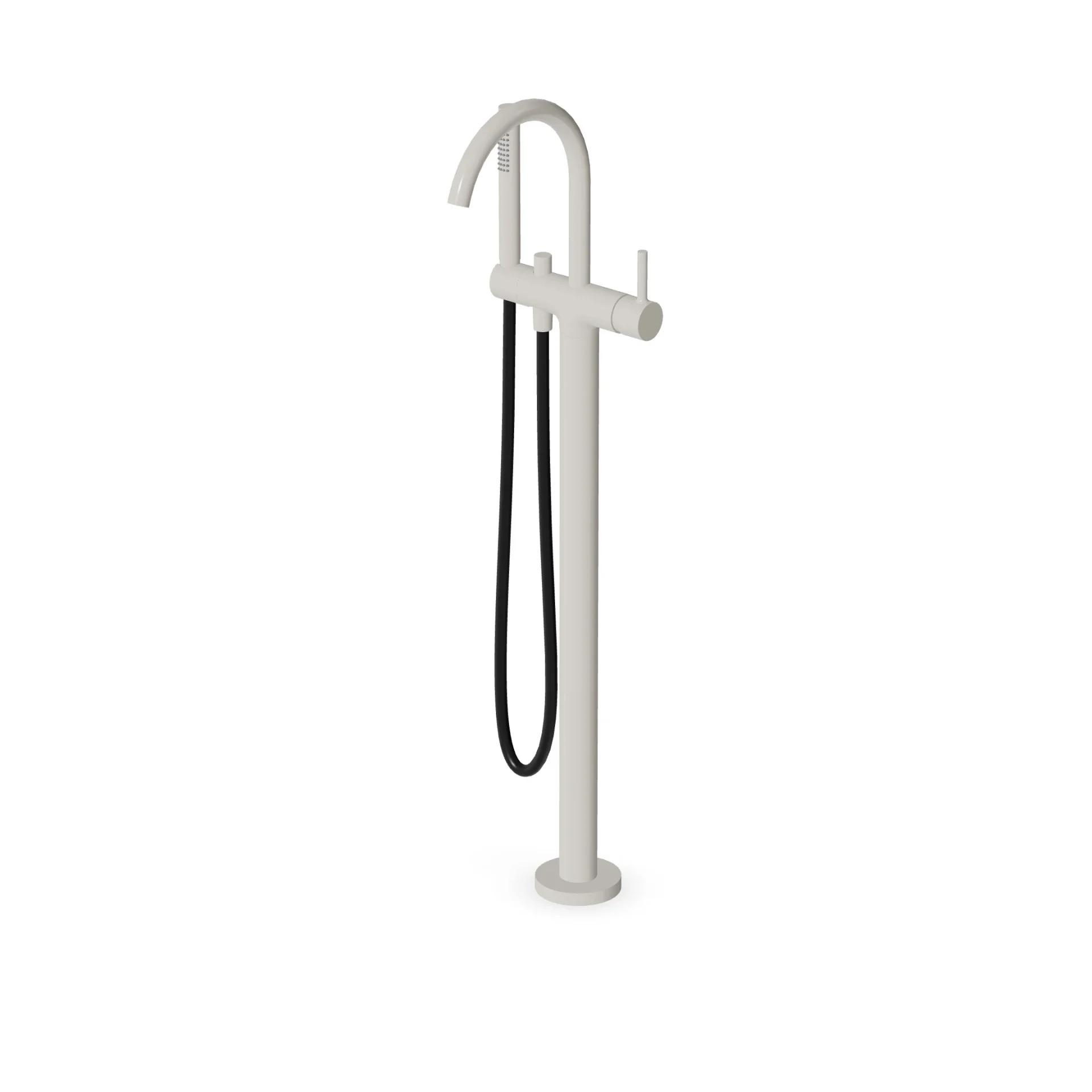 Zucchetti Pan S Single-lever bath mixer and shower set ZPA748