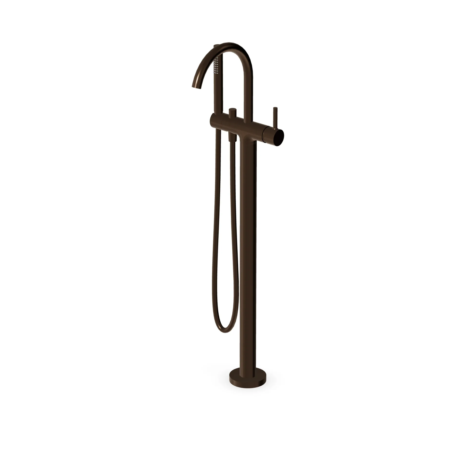Zucchetti Pan S Single-lever bath mixer and shower set ZPA748