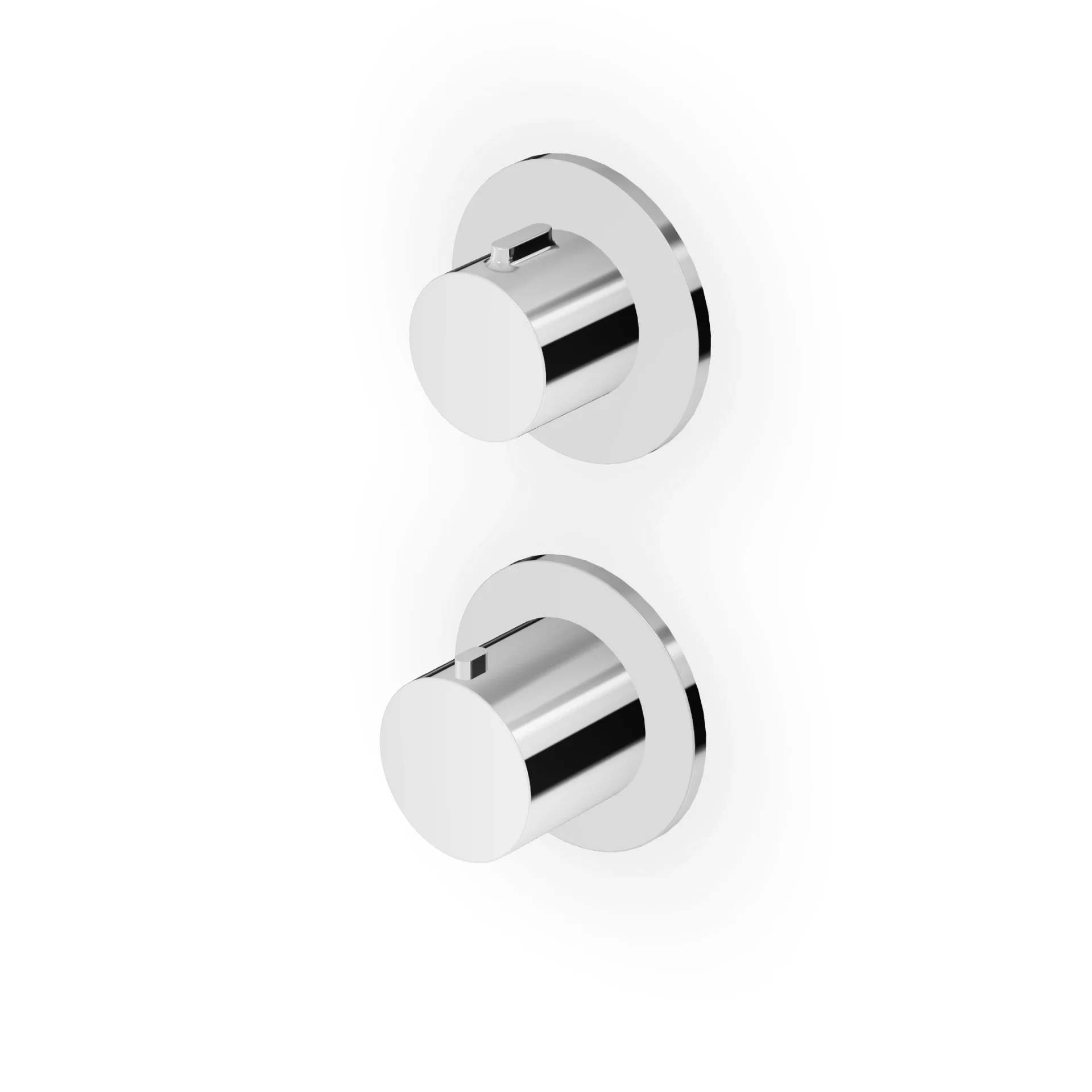 Zucchetti Pan S Thermostatic Mixer with Stop Valve ZPA801
