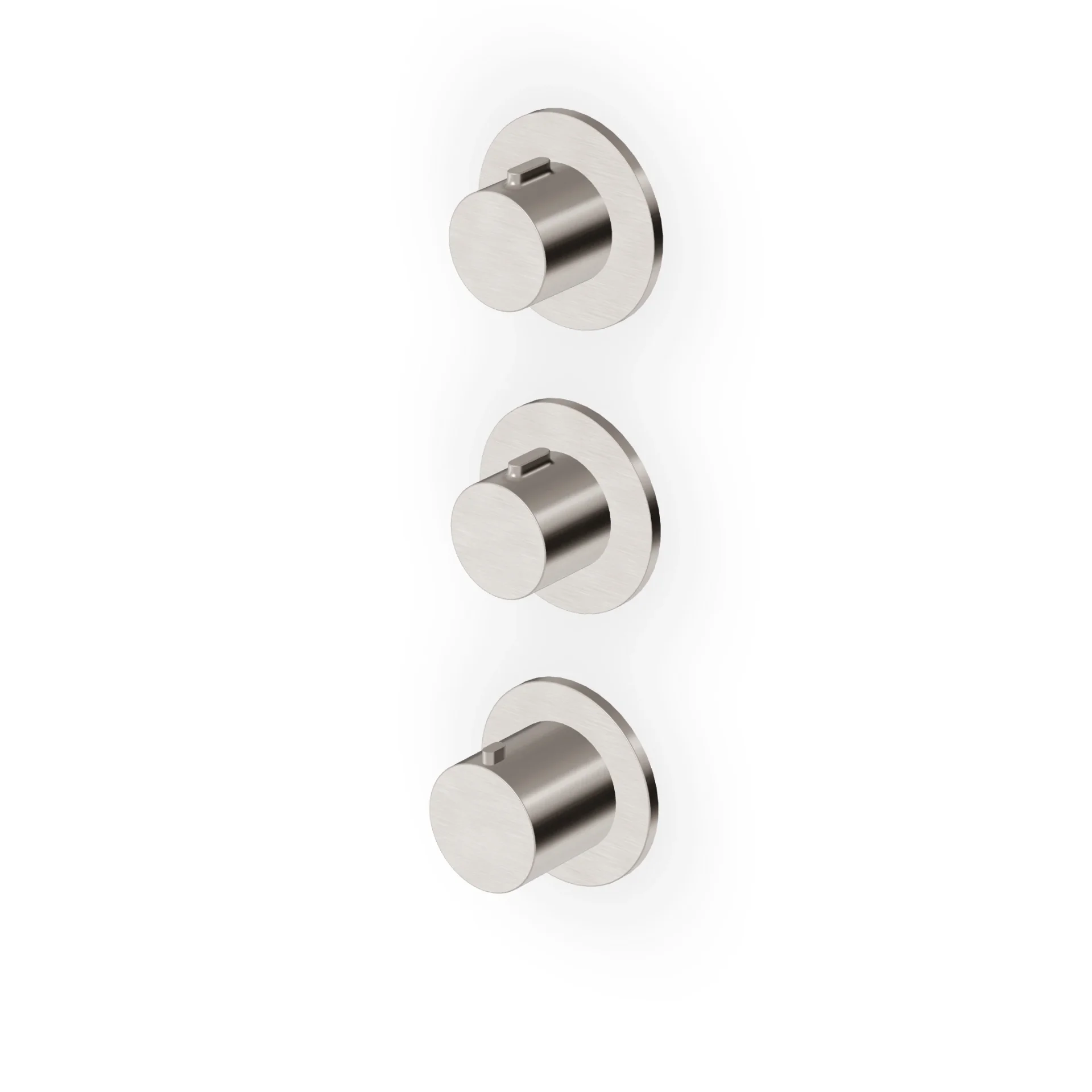 Zucchetti Pan S Thermostatic Shower Mixer with 2 Stop Taps ZPA802