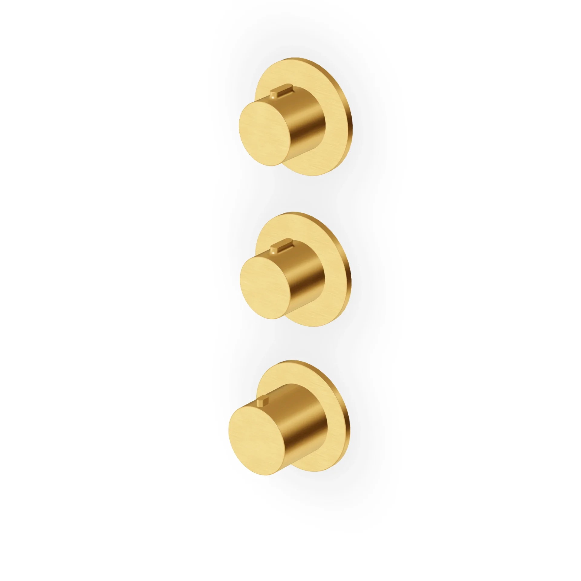Zucchetti Pan S Thermostatic Shower Mixer with 2 Stop Taps ZPA802
