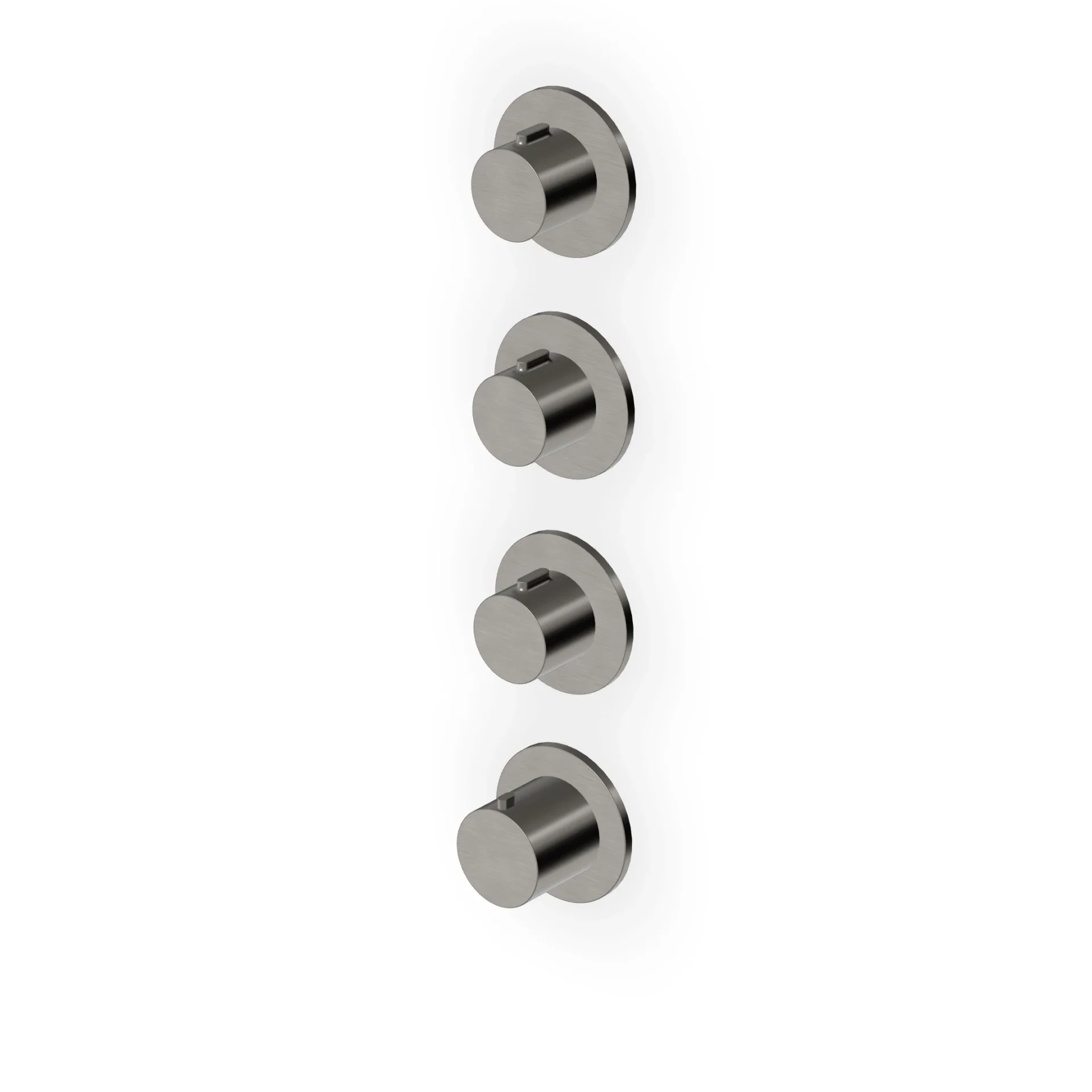 Zucchetti Pan S Thermostatic Mixer with 3 Stop Taps ZPA803