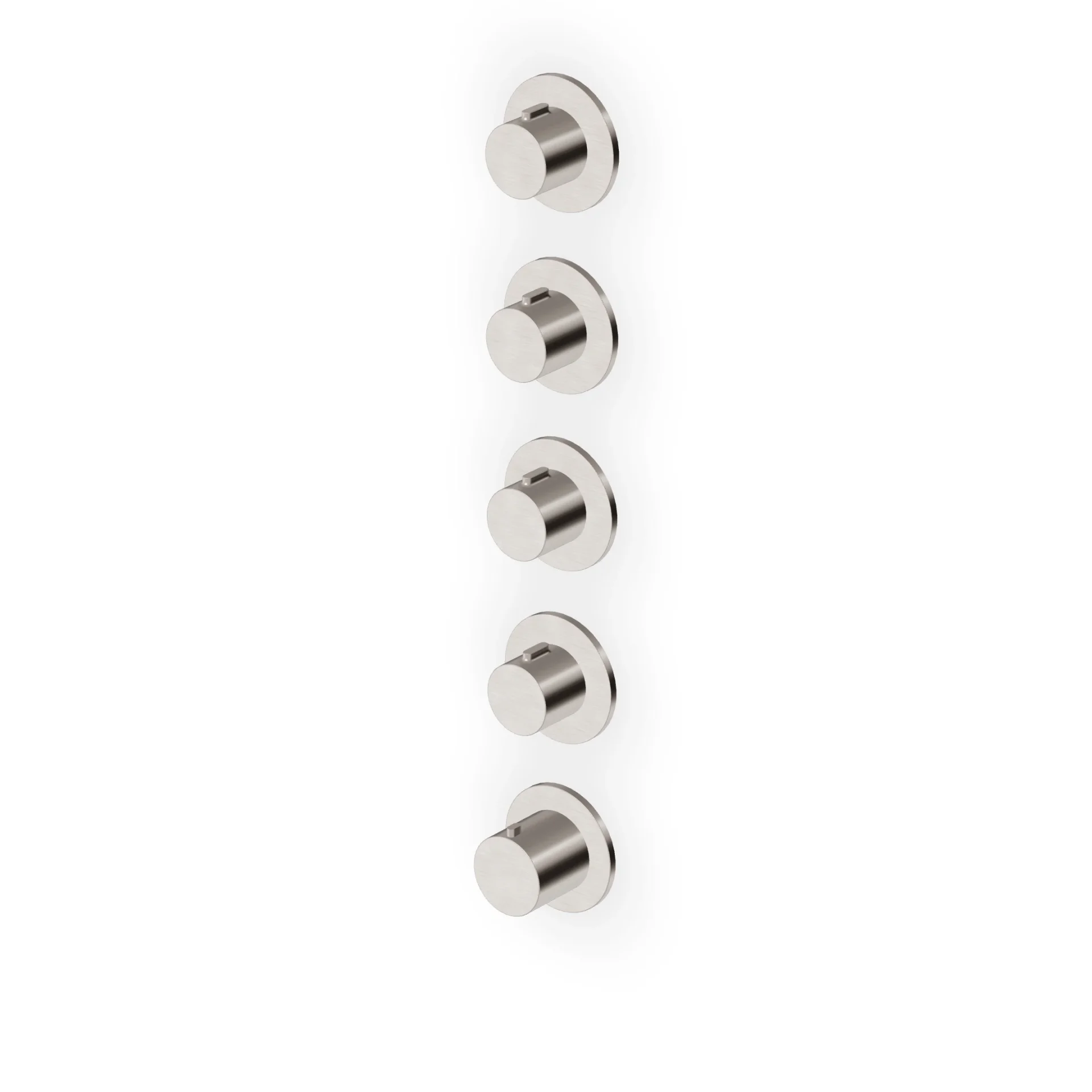 Zucchetti Pan S Thermostatic Shower Mixer with 4 Stop Taps ZPA804