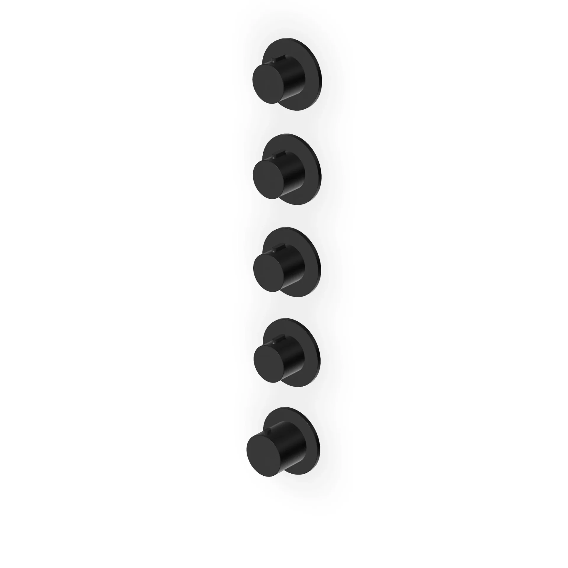 Zucchetti Pan S Thermostatic Shower Mixer with 4 Stop Taps ZPA804