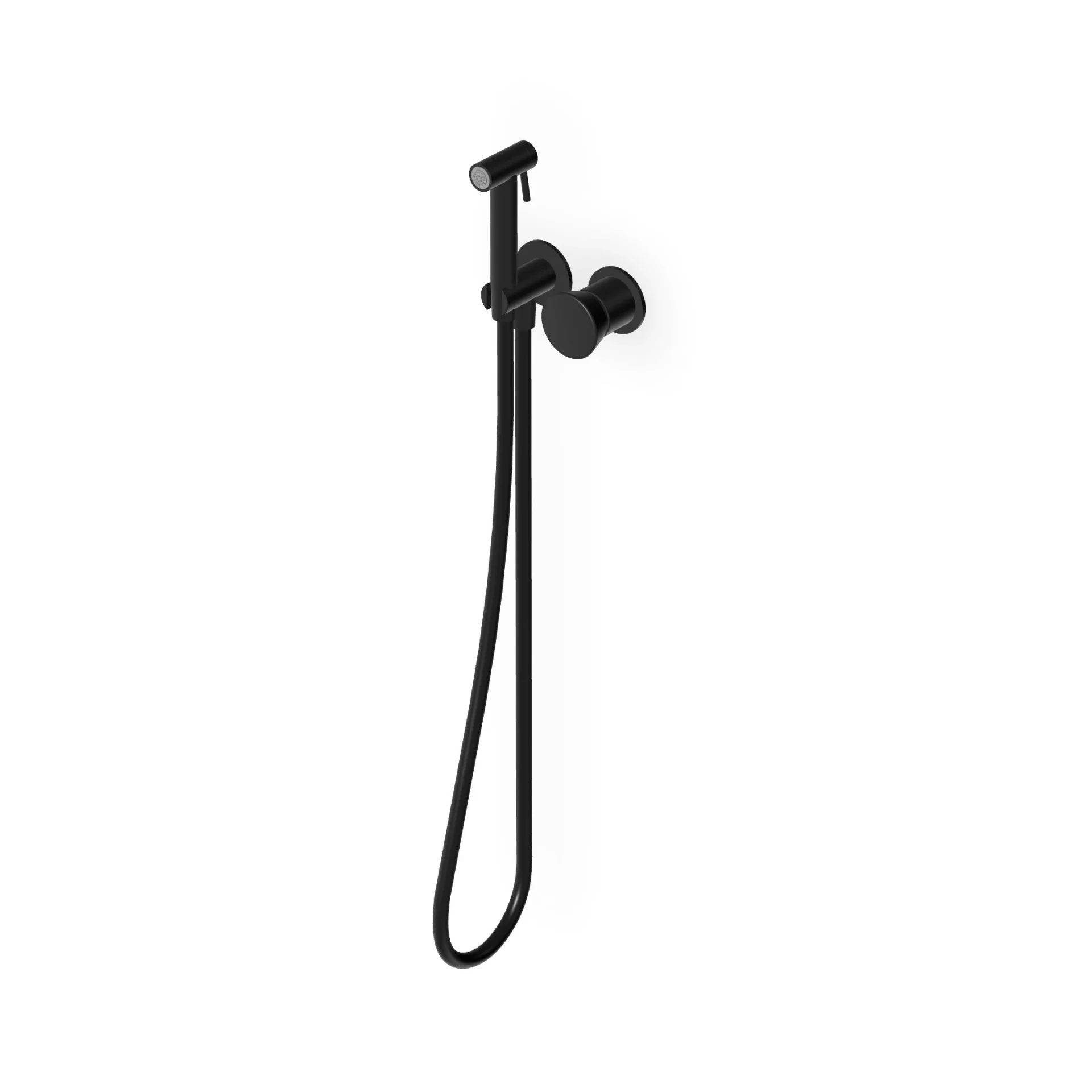 Zucchetti Sablier toilet/bidet hydrobrush complete with single-lever mixer ZSL417.X