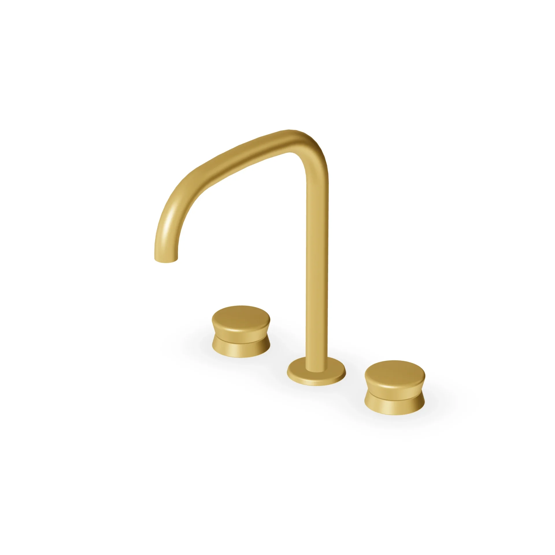 Zucchetti Sablier 3-hole basin mixer with high spout ZSL5343.X