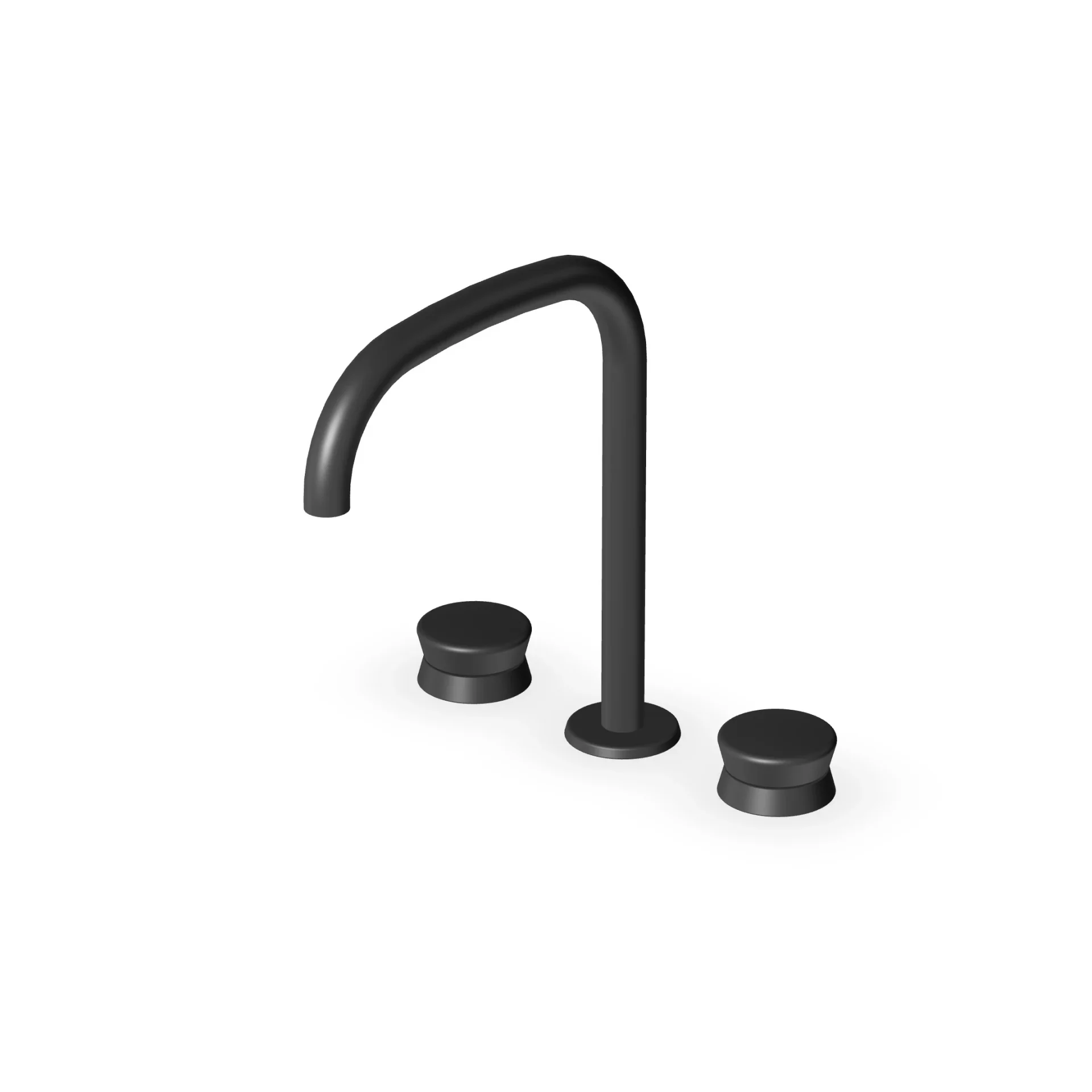 Zucchetti Sablier 3-hole basin mixer with high spout ZSL5343.X