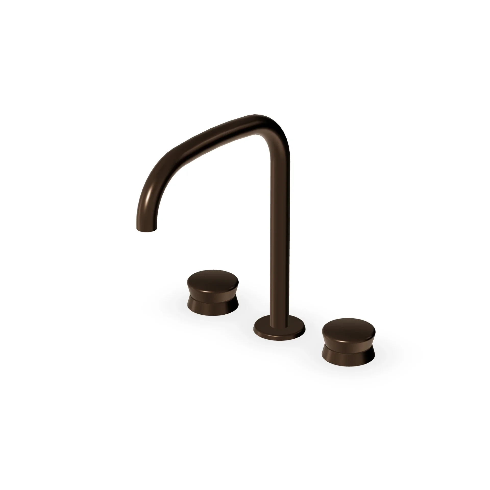 Zucchetti Sablier 3-hole basin mixer with high spout ZSL5343.X