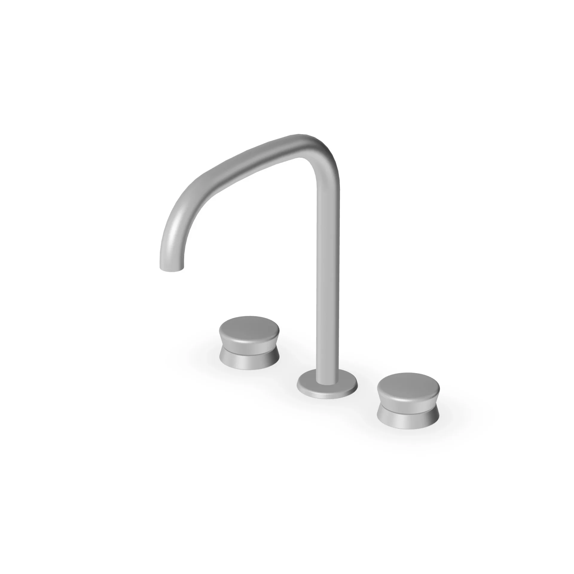 Zucchetti Sablier 3-hole basin mixer with high spout ZSL5343.X