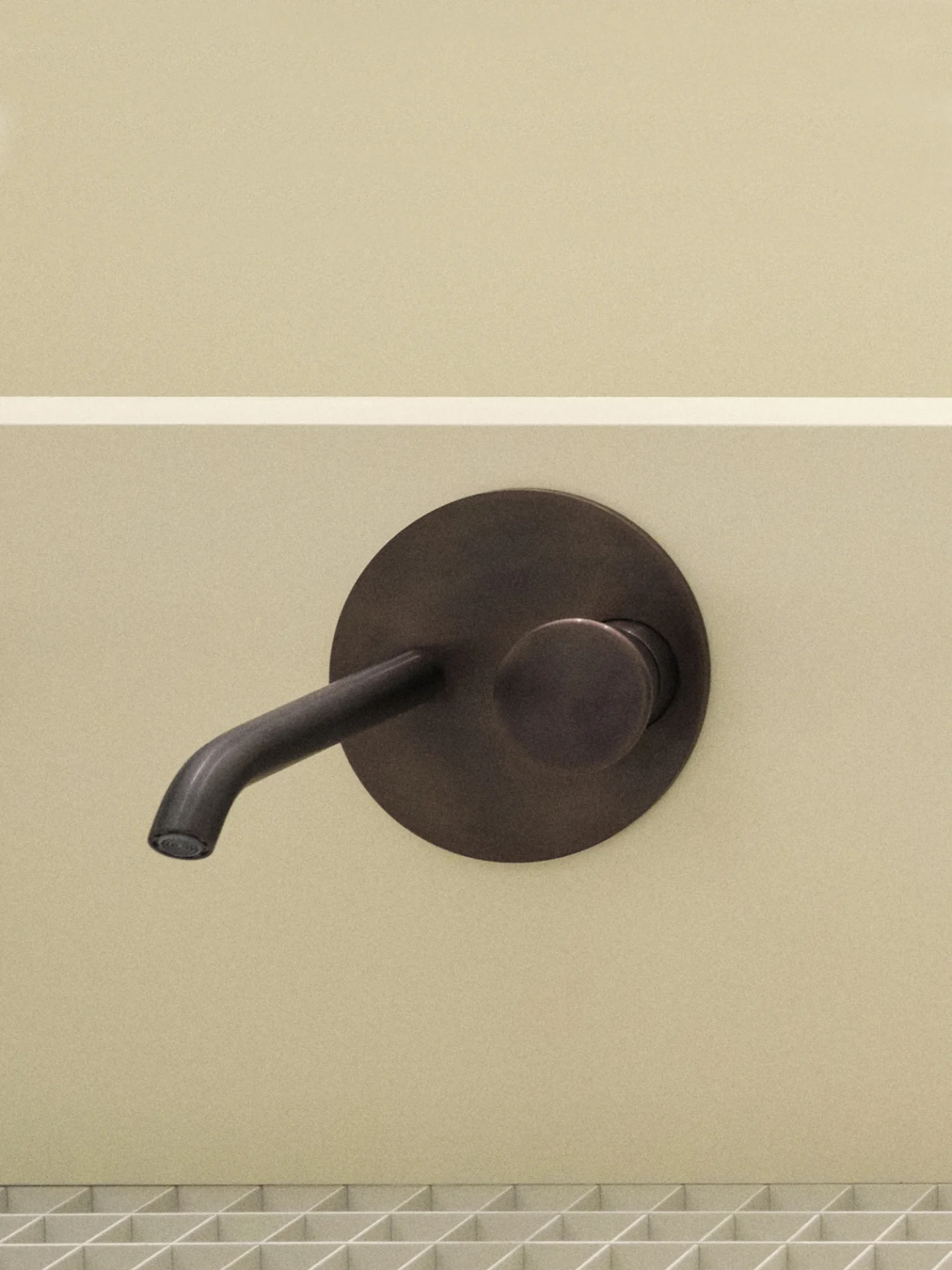 Zucchetti Sablier 2-hole single-lever basin mixer ZSL739.X