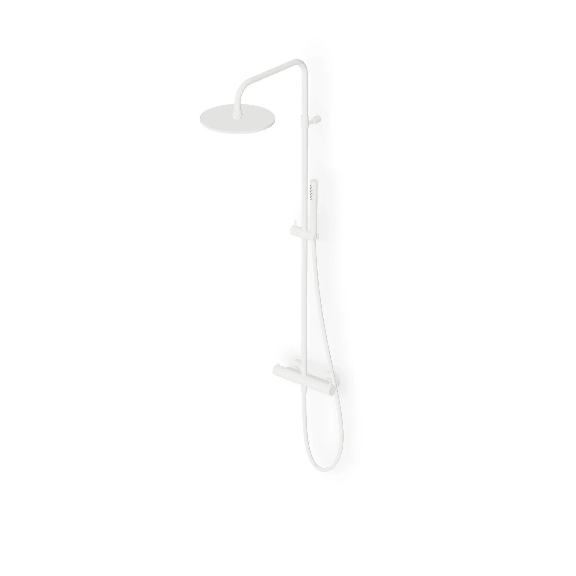 Zucchetti Pan S Shower column complete with external thermostatic mixer ZT7788